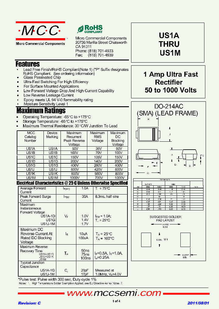 US1M_4880160.PDF Datasheet