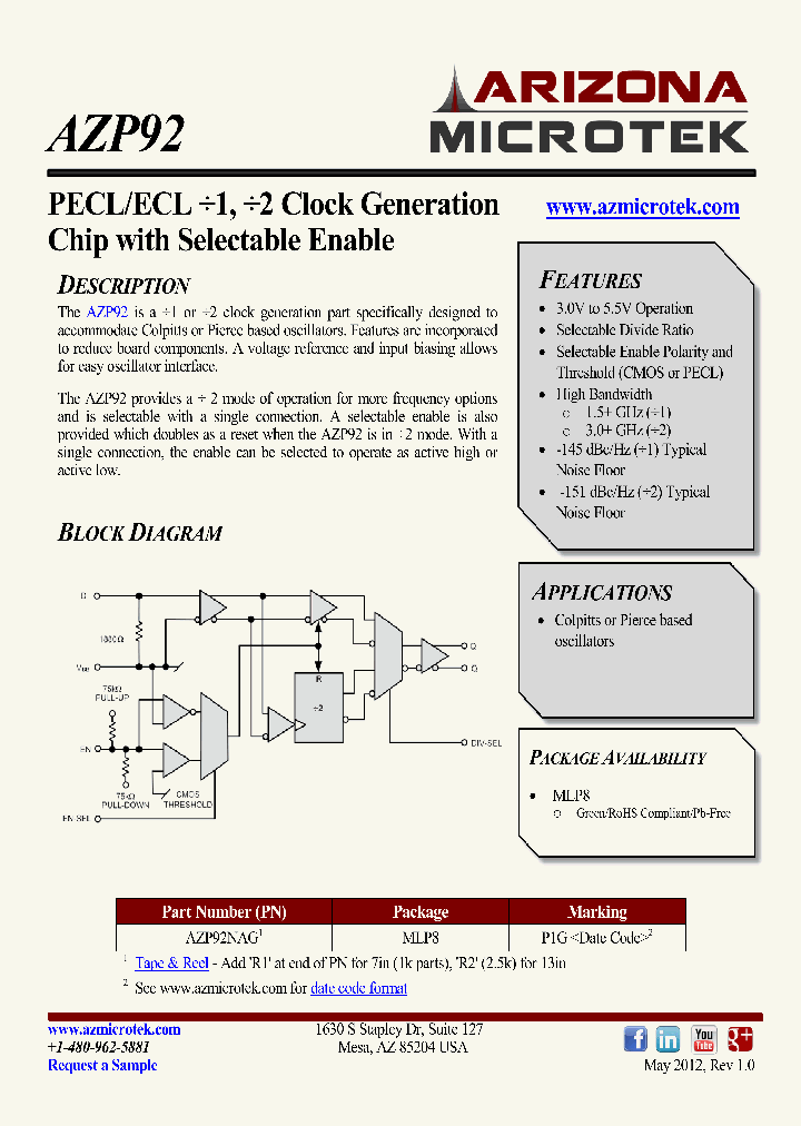 AZP9212_4890892.PDF Datasheet