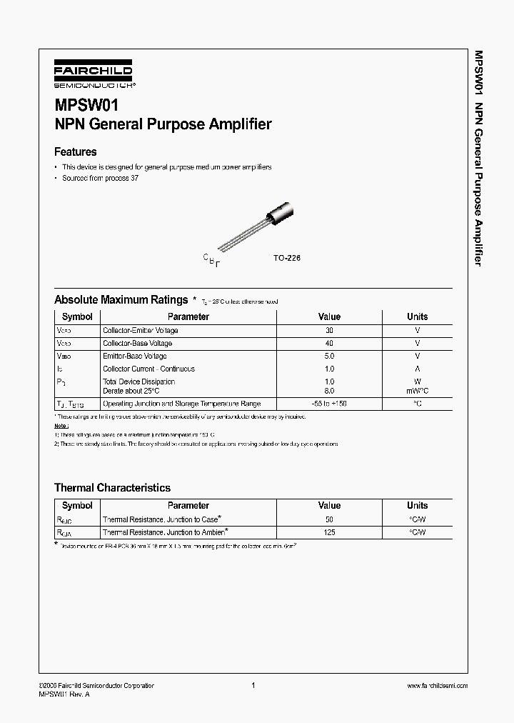 MPSW01D74Z_4900375.PDF Datasheet