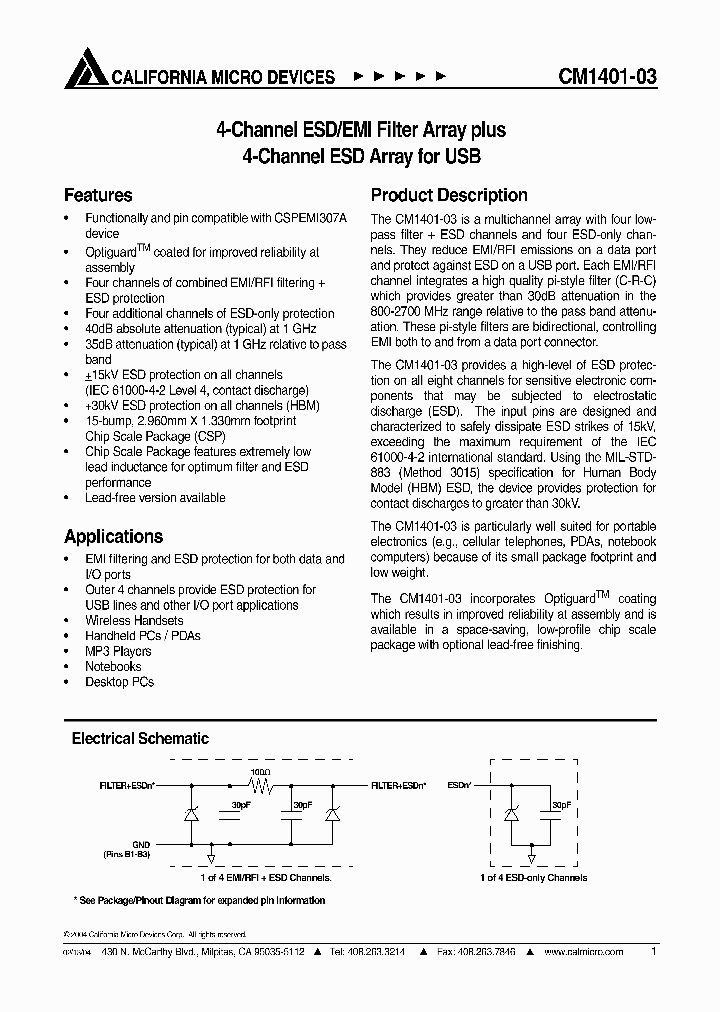CM1401-03CP_4910712.PDF Datasheet