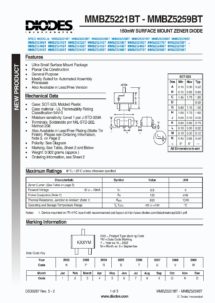 MMBZ5254BT_4930658.PDF Datasheet