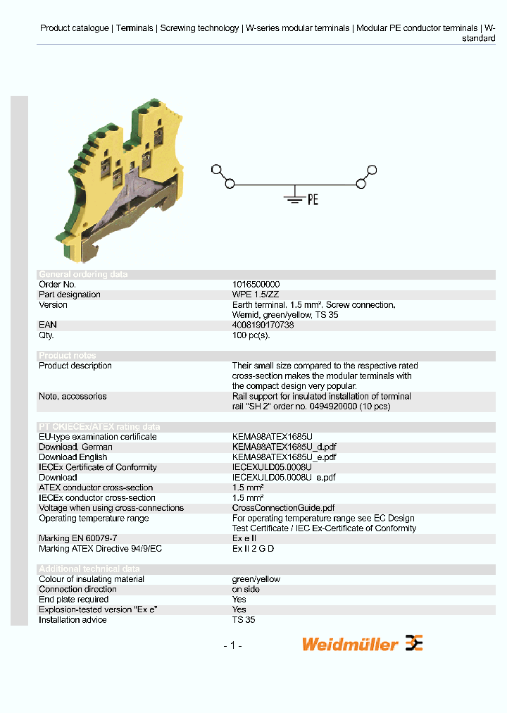 1016500000_4939485.PDF Datasheet