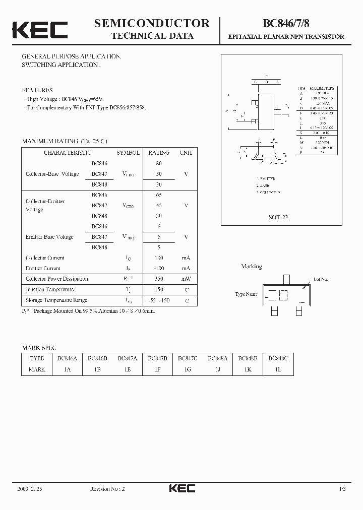 BC848_4944077.PDF Datasheet