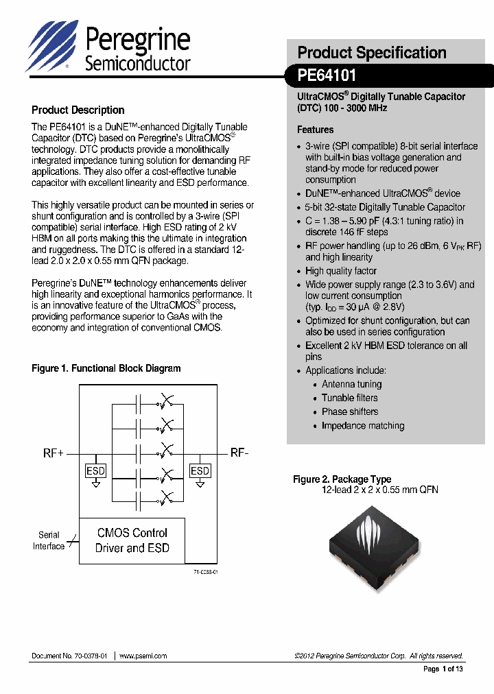 PE64101MLAA-Z_4949921.PDF Datasheet