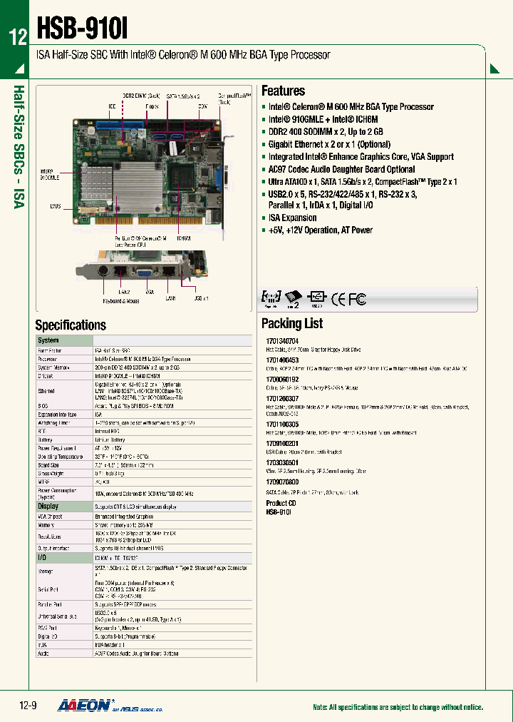 HSB-910I_4951671.PDF Datasheet