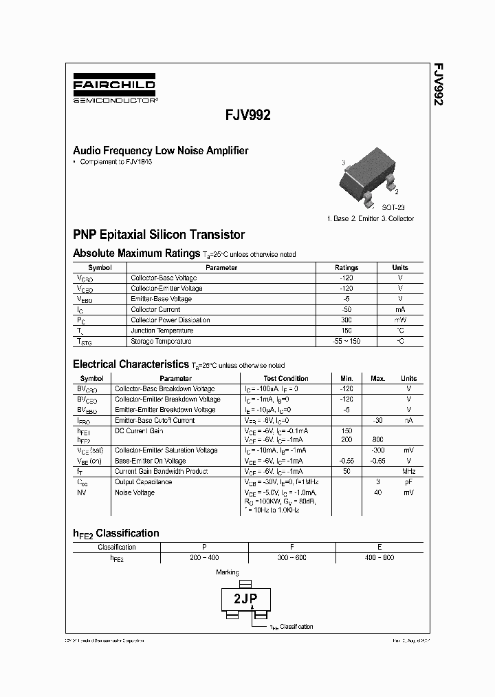 FJV992PMTF_4960216.PDF Datasheet