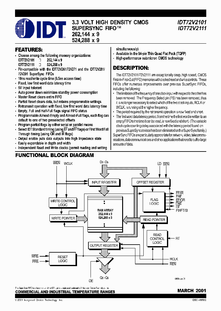 IDT72V211110PFI_4962167.PDF Datasheet