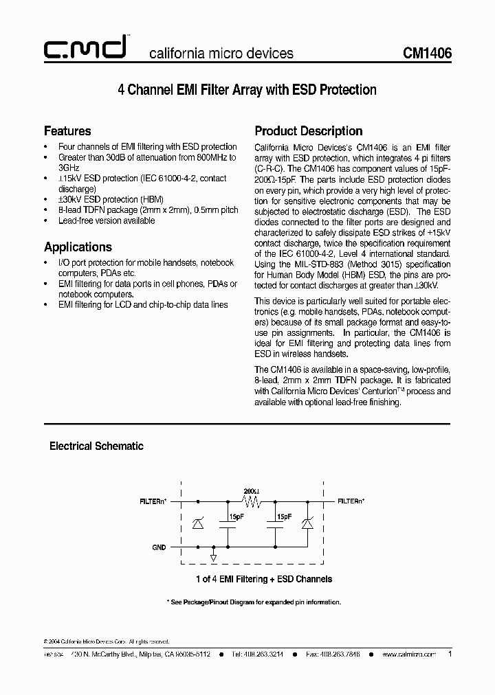 CM1406-04DF_4970975.PDF Datasheet