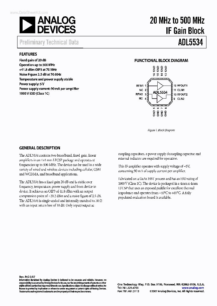 ADL5534_4965409.PDF Datasheet