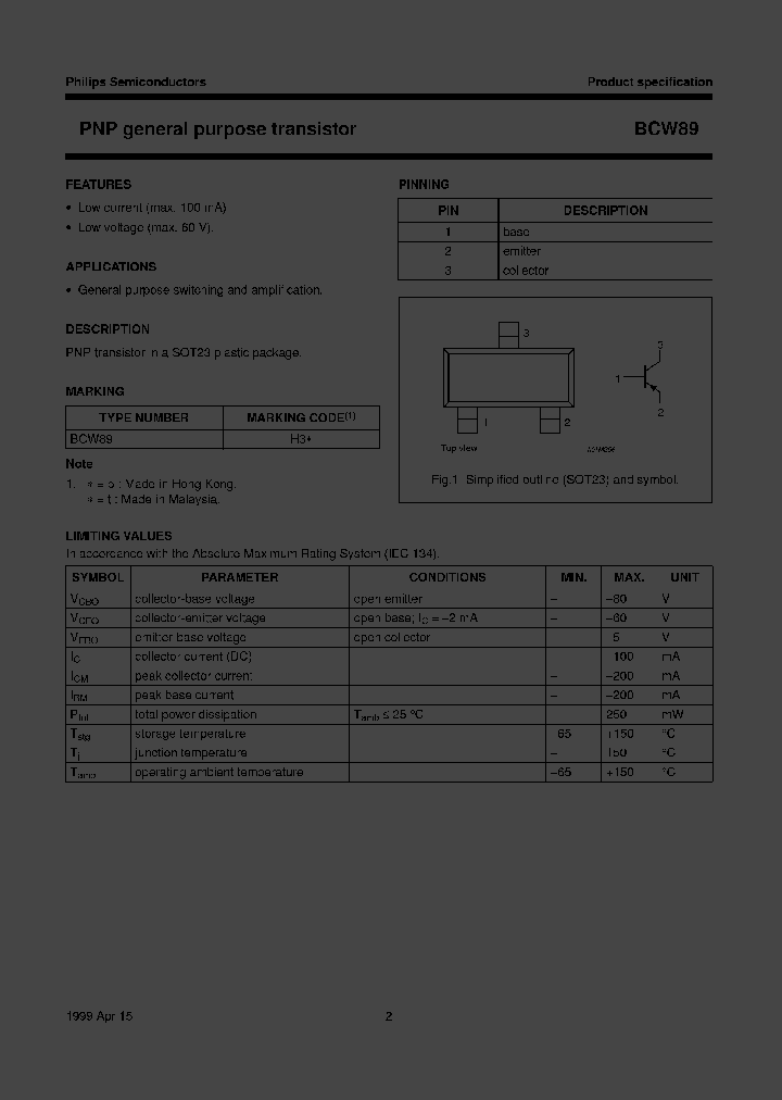 BCW89TR_4979271.PDF Datasheet