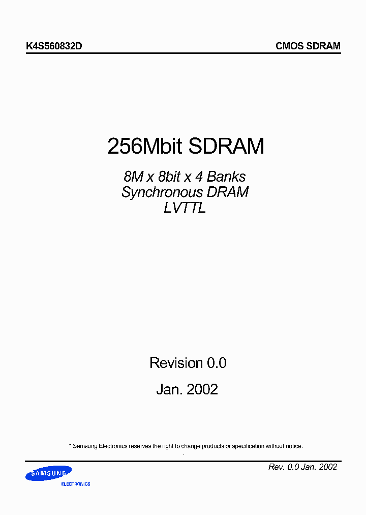 K4S560832D_4974772.PDF Datasheet