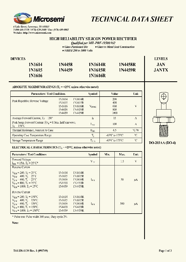 JAN1N1615_4974910.PDF Datasheet