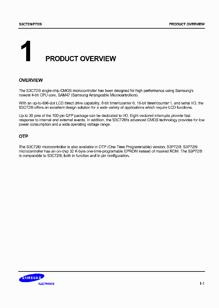 S3C72I9_5000259.PDF Datasheet