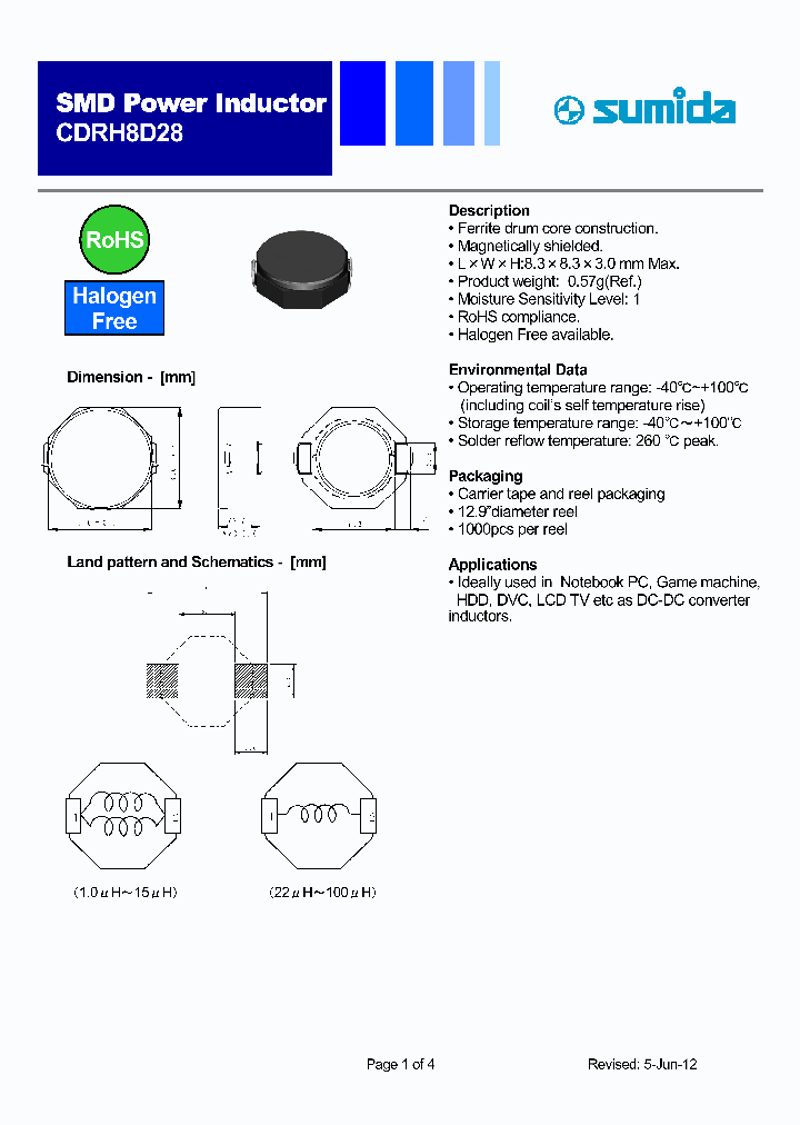 CDRH8D28NP-470NC_4998342.PDF Datasheet