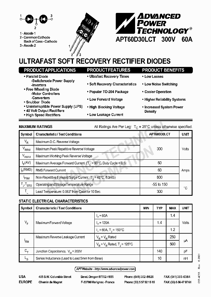 APT60D30LCT_5004767.PDF Datasheet