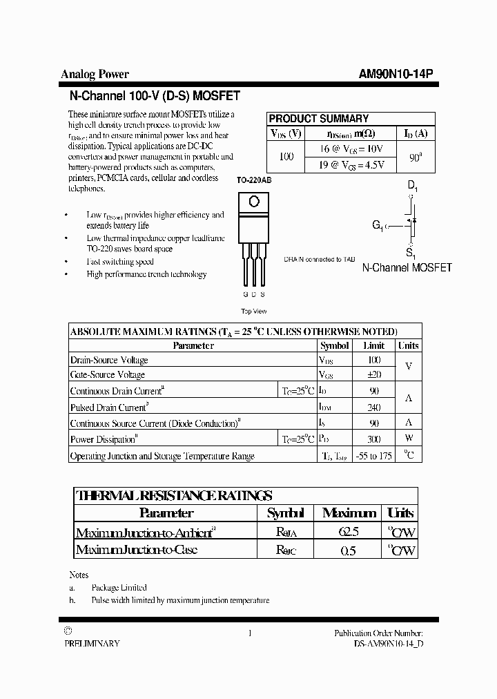 AM90N10-14P_5012014.PDF Datasheet