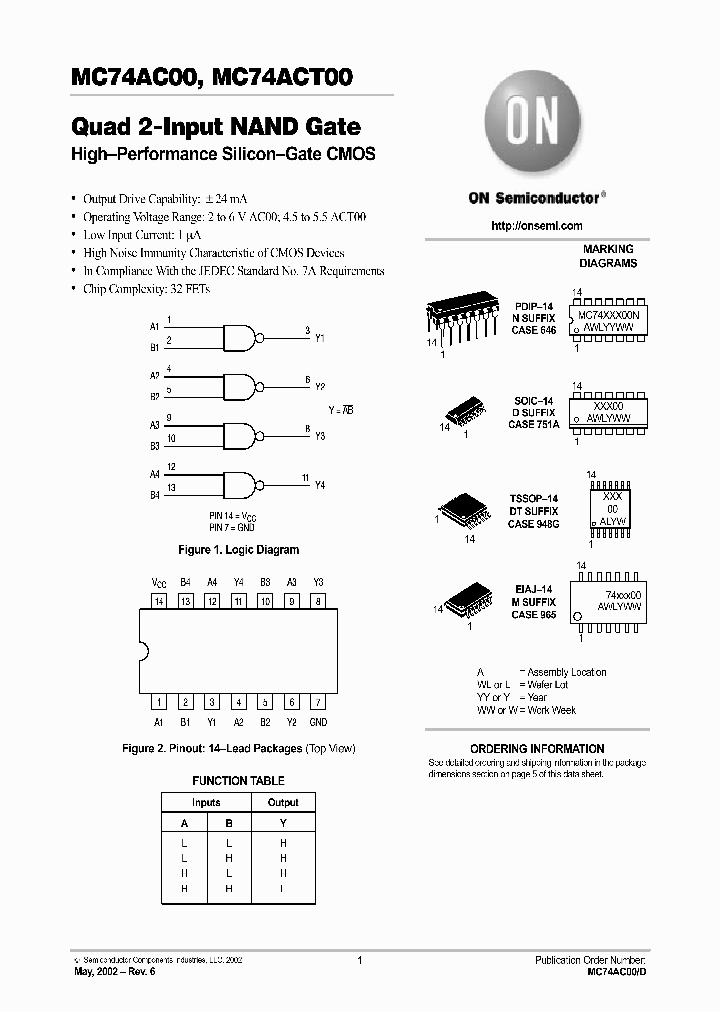 MC74AC00-D_5008595.PDF Datasheet