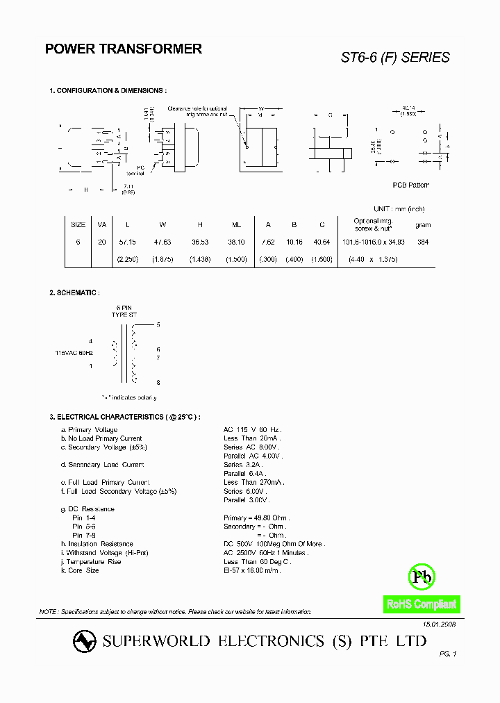 ST6-6_5018362.PDF Datasheet