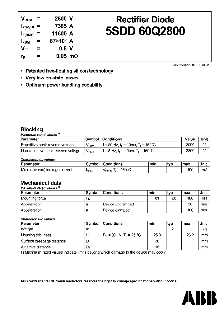 5SDD60Q2800_5022144.PDF Datasheet