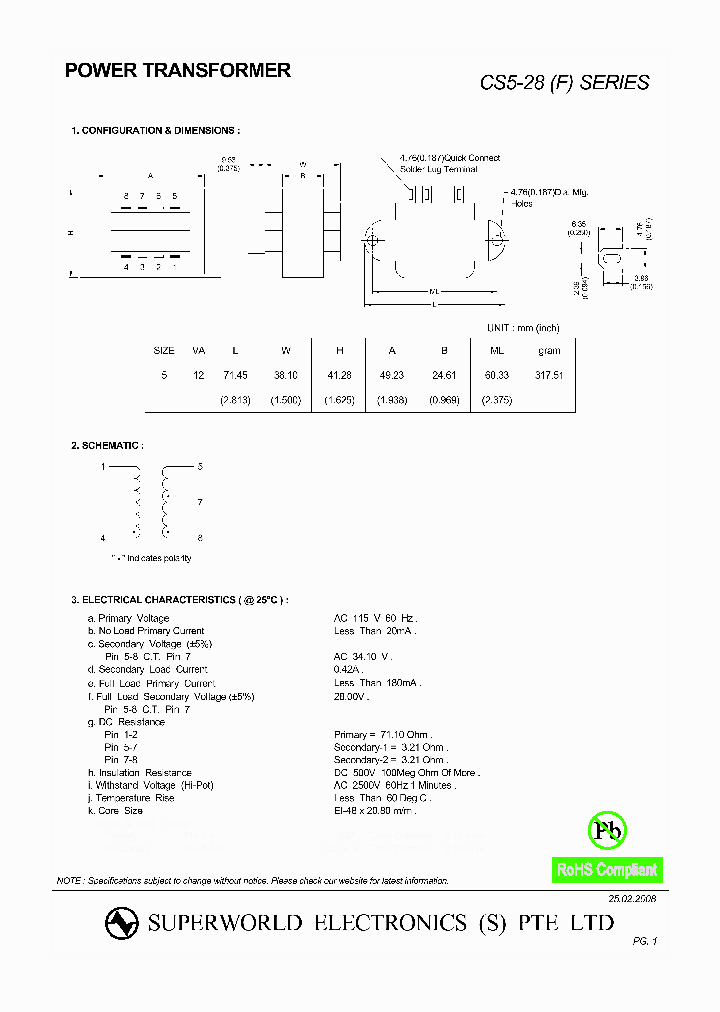 CS5-28_5025088.PDF Datasheet