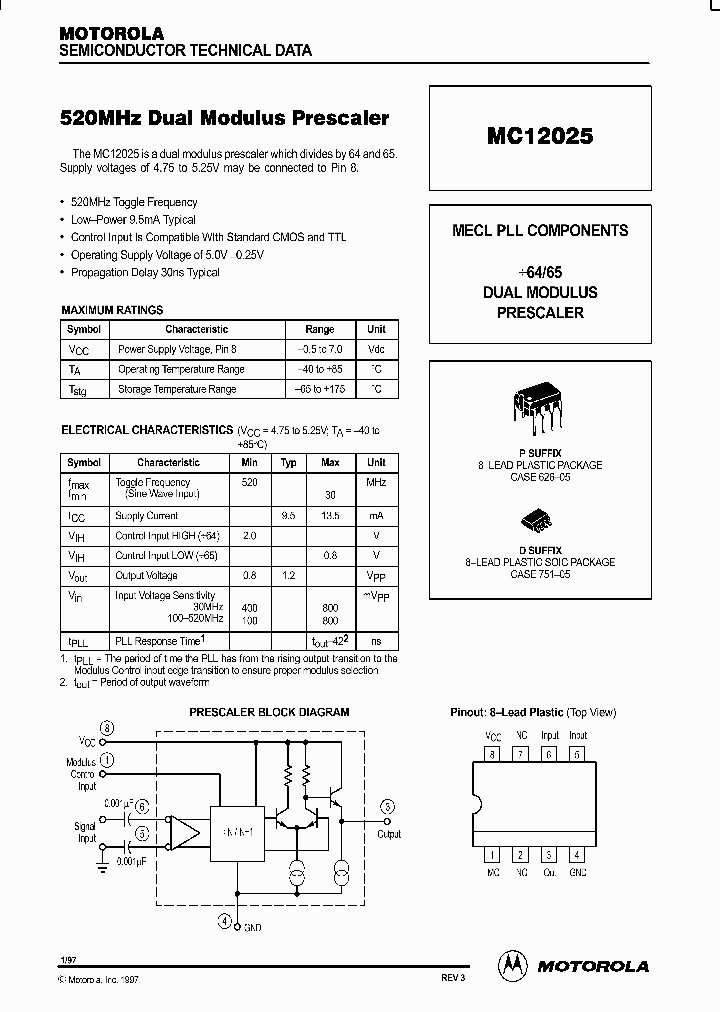 MC12025D_5030139.PDF Datasheet