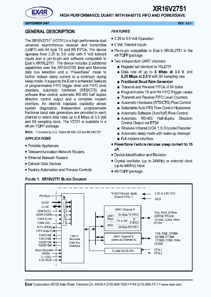 XR16V2751IM_5040316.PDF Datasheet