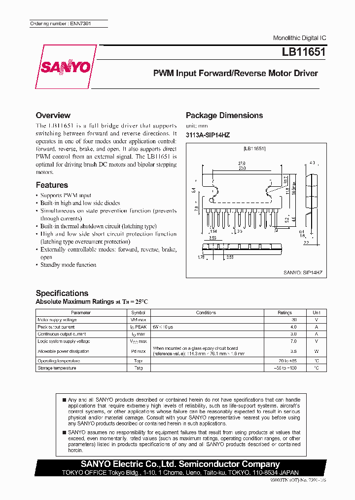 LB11651_5049732.PDF Datasheet