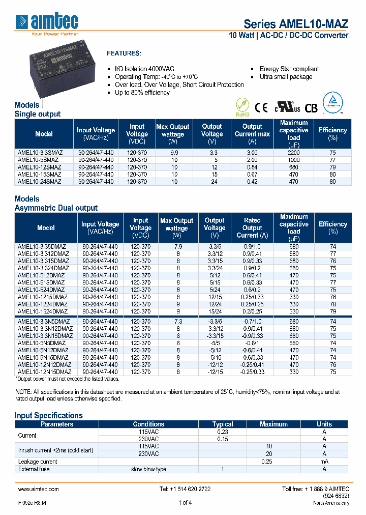 AMEL10-3324DMAZ_5060715.PDF Datasheet
