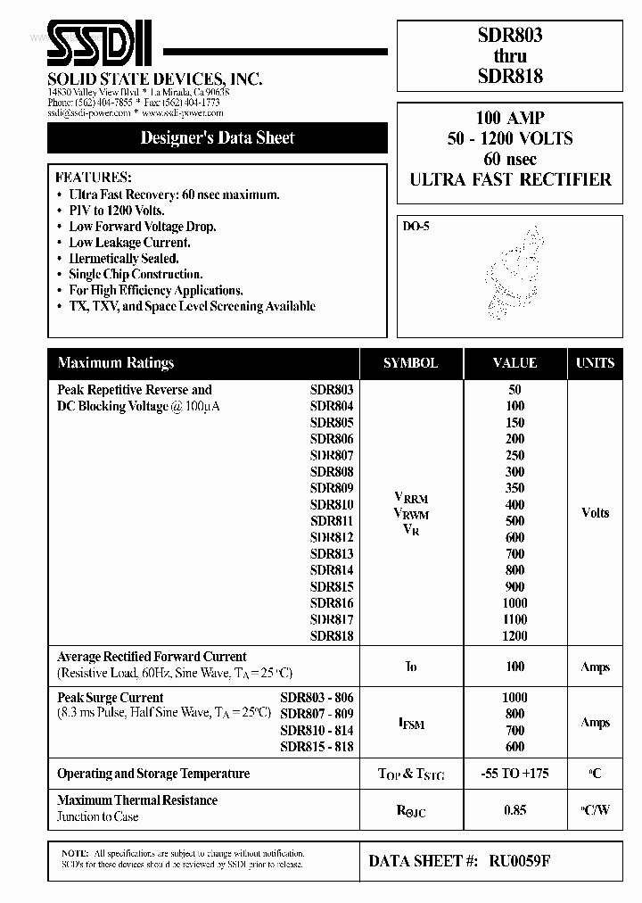 SDR810_5063972.PDF Datasheet