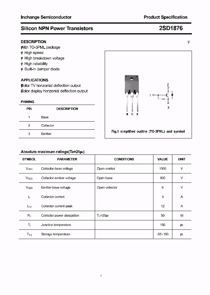 2SD1876_5067443.PDF Datasheet