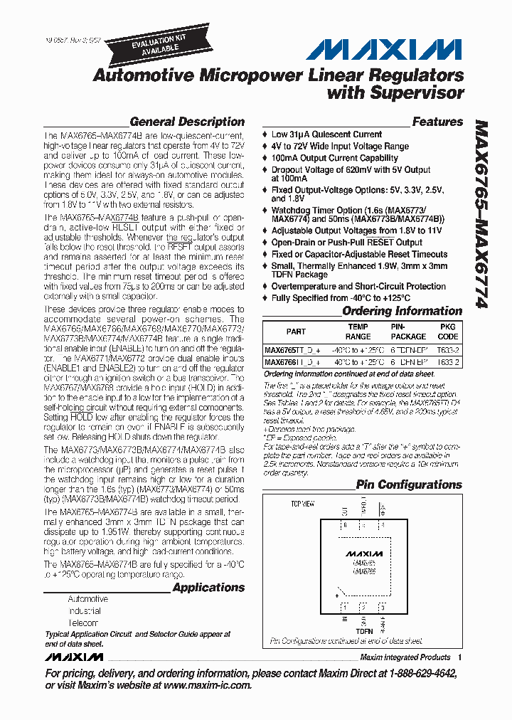 MAX6774BTALD2T_5098701.PDF Datasheet