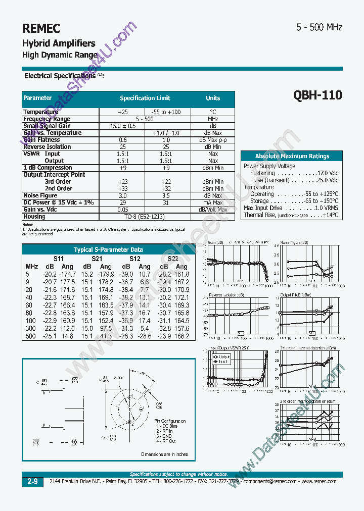 QBH-110_5103869.PDF Datasheet