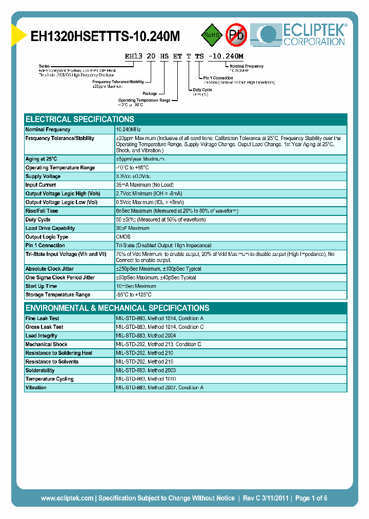 EH1320HSETTTS-10240M_5107756.PDF Datasheet