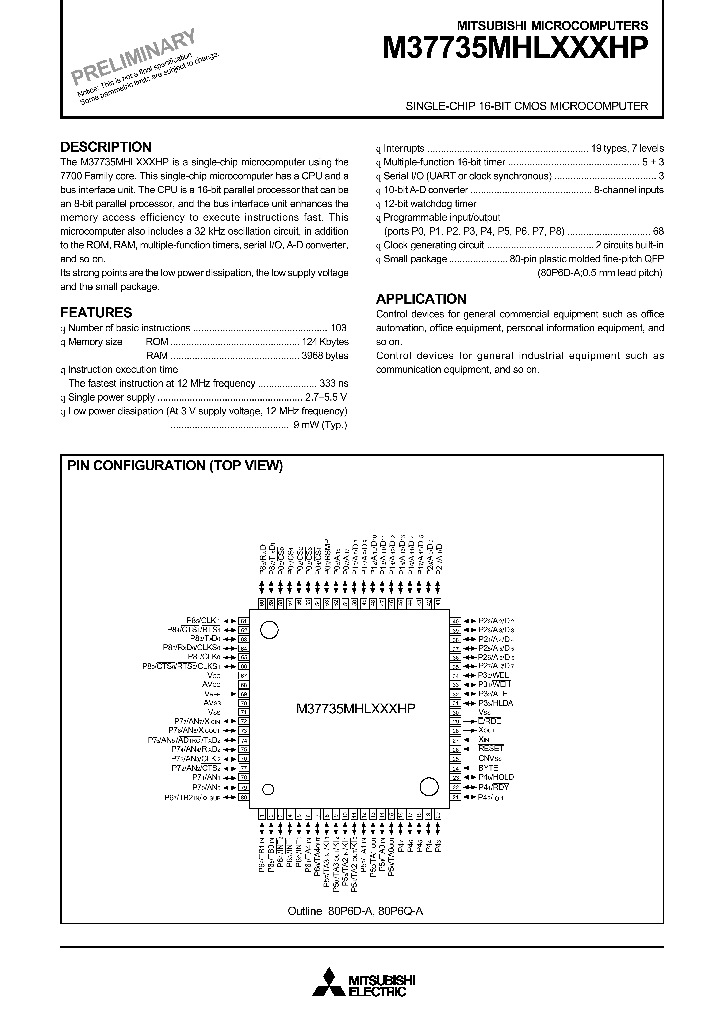 M37735MHLXXXHP_5111479.PDF Datasheet