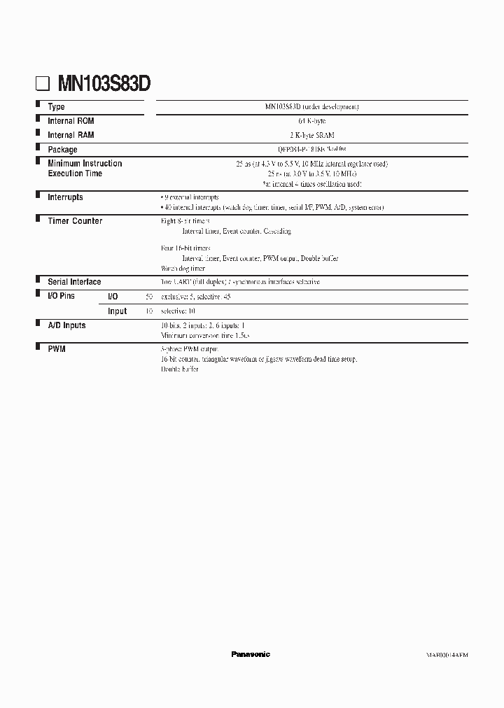 MN103S83D_5115856.PDF Datasheet