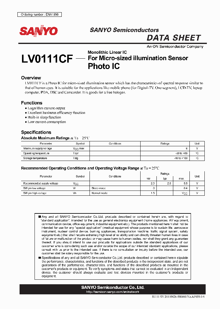 LV0111CF_5128446.PDF Datasheet