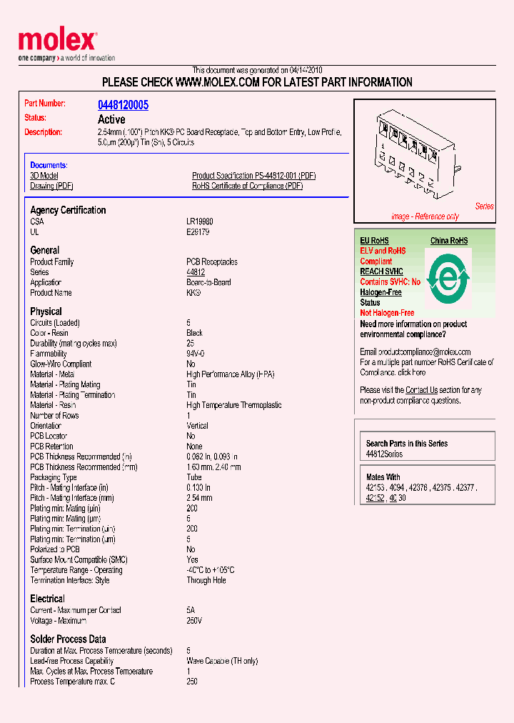 44812-0005_5129357.PDF Datasheet