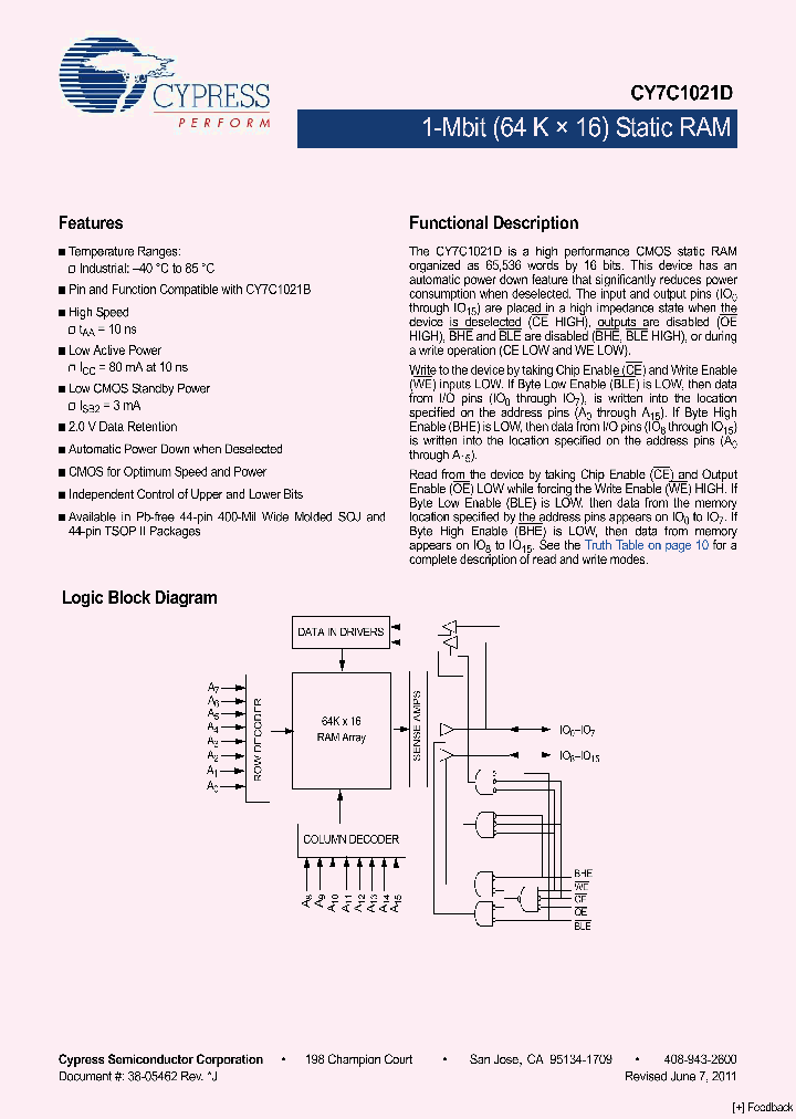 CY7C1021D-10VXI_5141148.PDF Datasheet