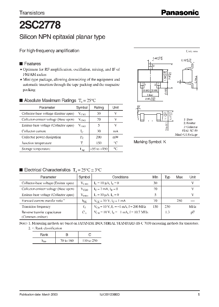 2SC2778_5153494.PDF Datasheet