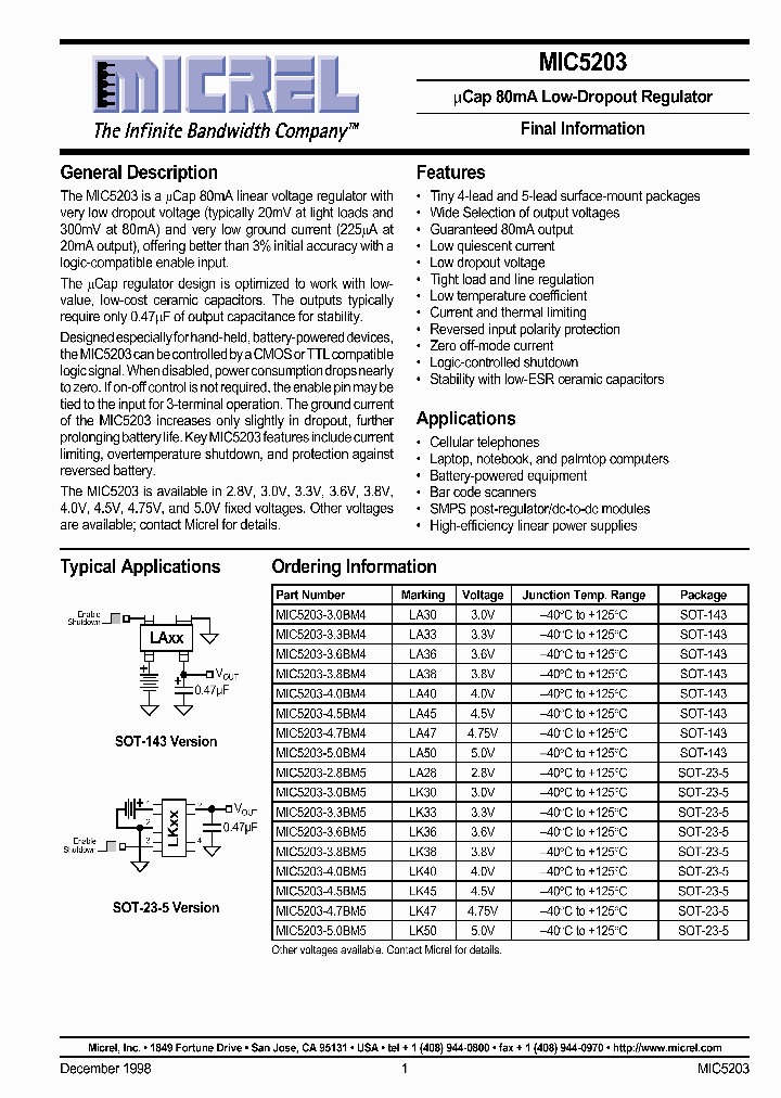 MIC5203_5164228.PDF Datasheet