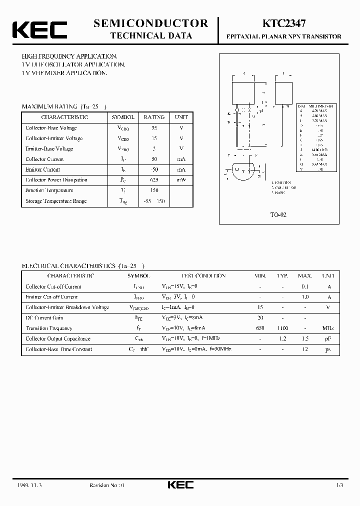 KTC2347_5166111.PDF Datasheet