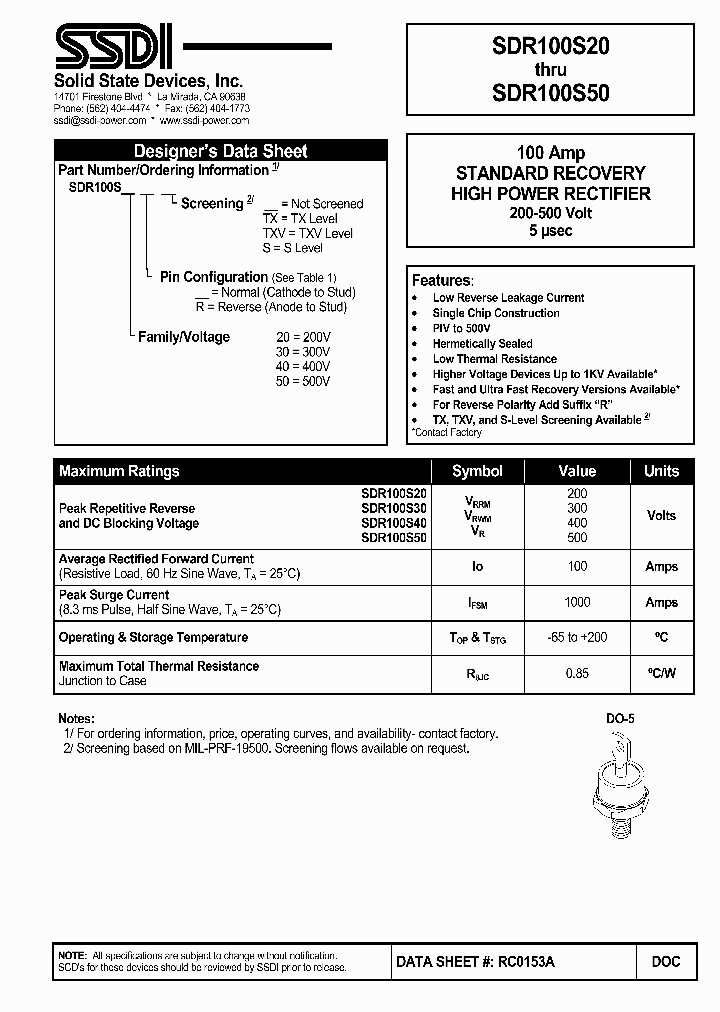 SDR100S30_5225443.PDF Datasheet