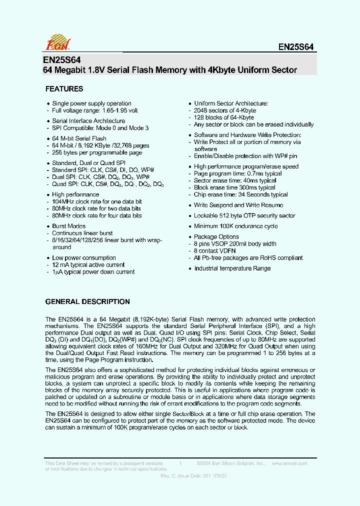 EN25S64-104RIP_5233424.PDF Datasheet