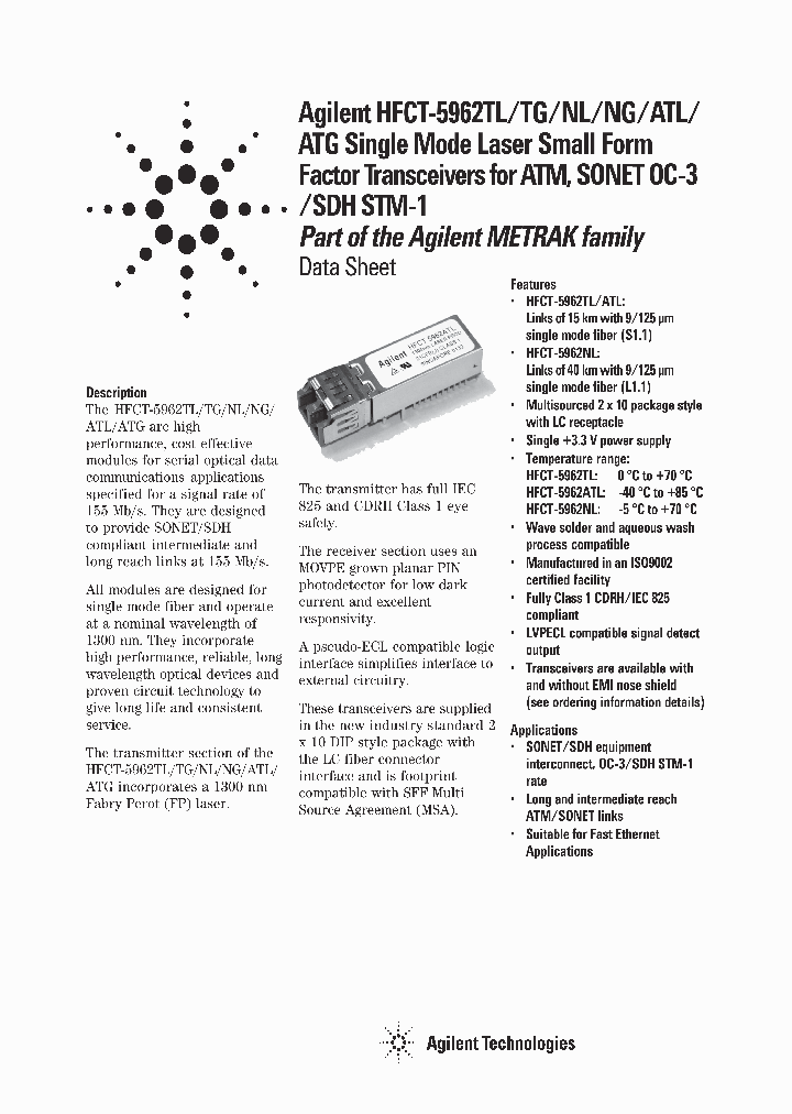 HFCT-5962NG_5237696.PDF Datasheet