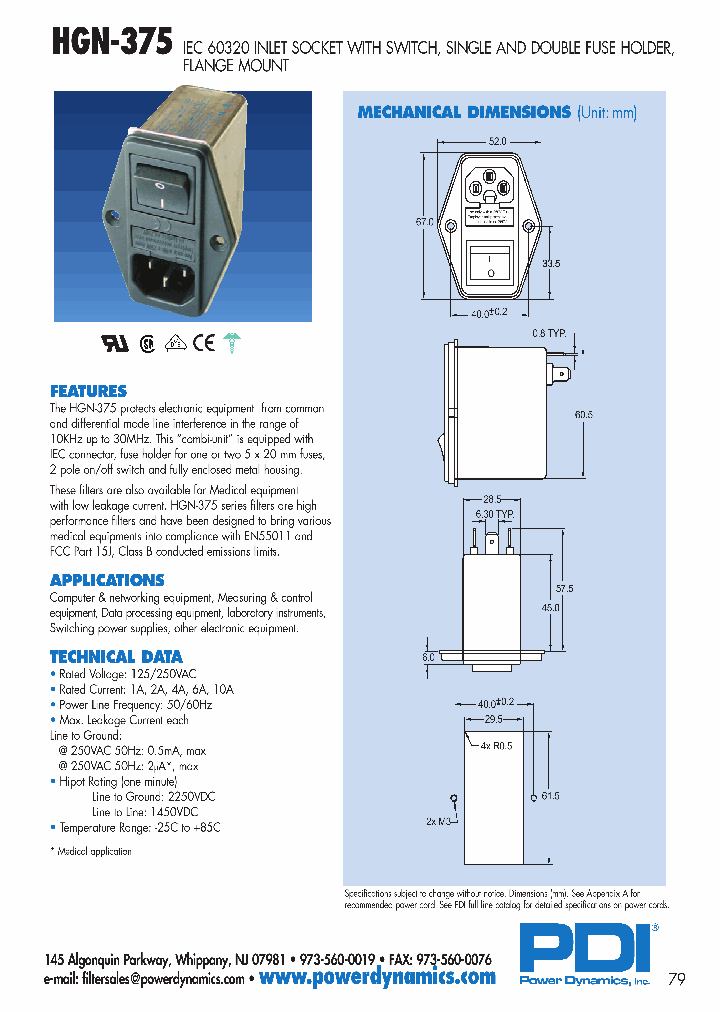 HGN-375-10M-F1_5264972.PDF Datasheet