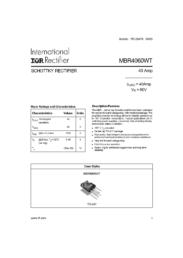 MBR4060WT_5268637.PDF Datasheet