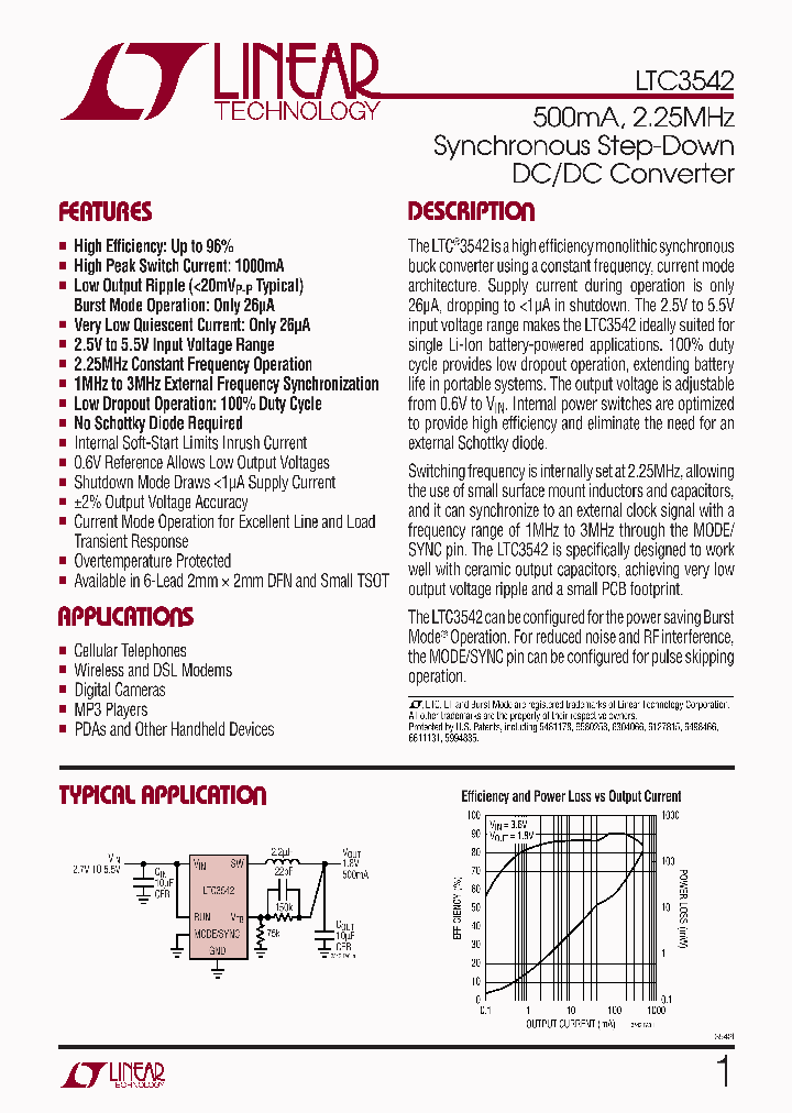 LTC3542EDCTR_5313943.PDF Datasheet