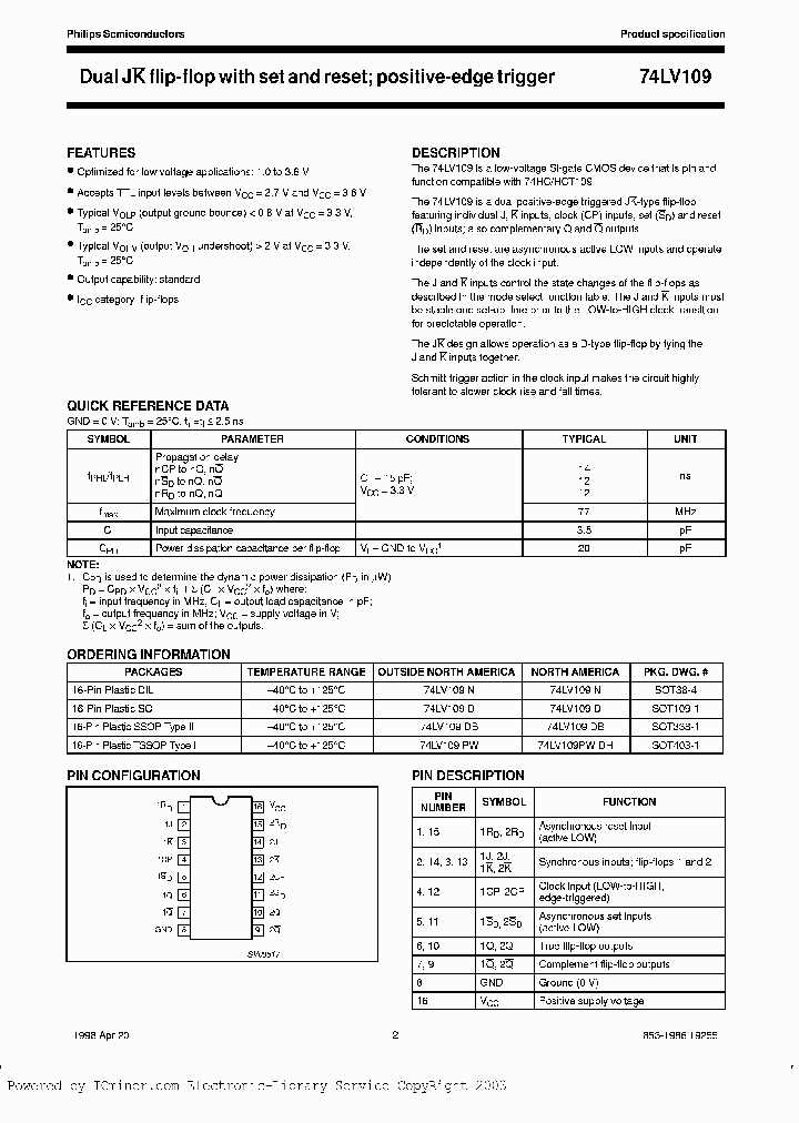 74LV109D-T_5313651.PDF Datasheet