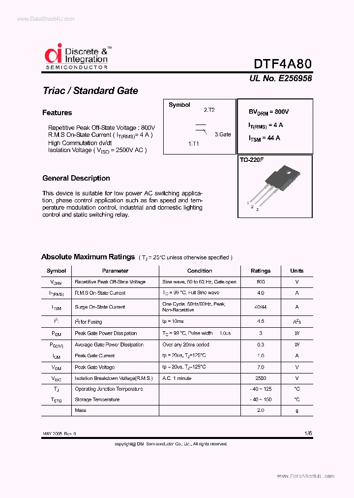 DTF4A80_5344828.PDF Datasheet