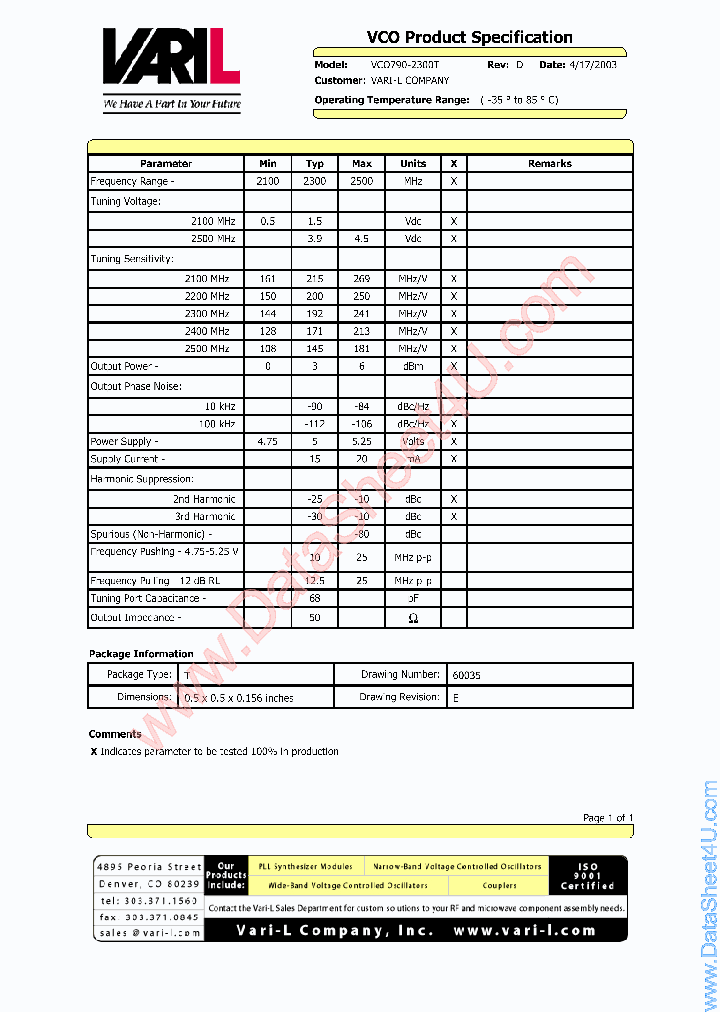 VCO790-2300T_5349124.PDF Datasheet
